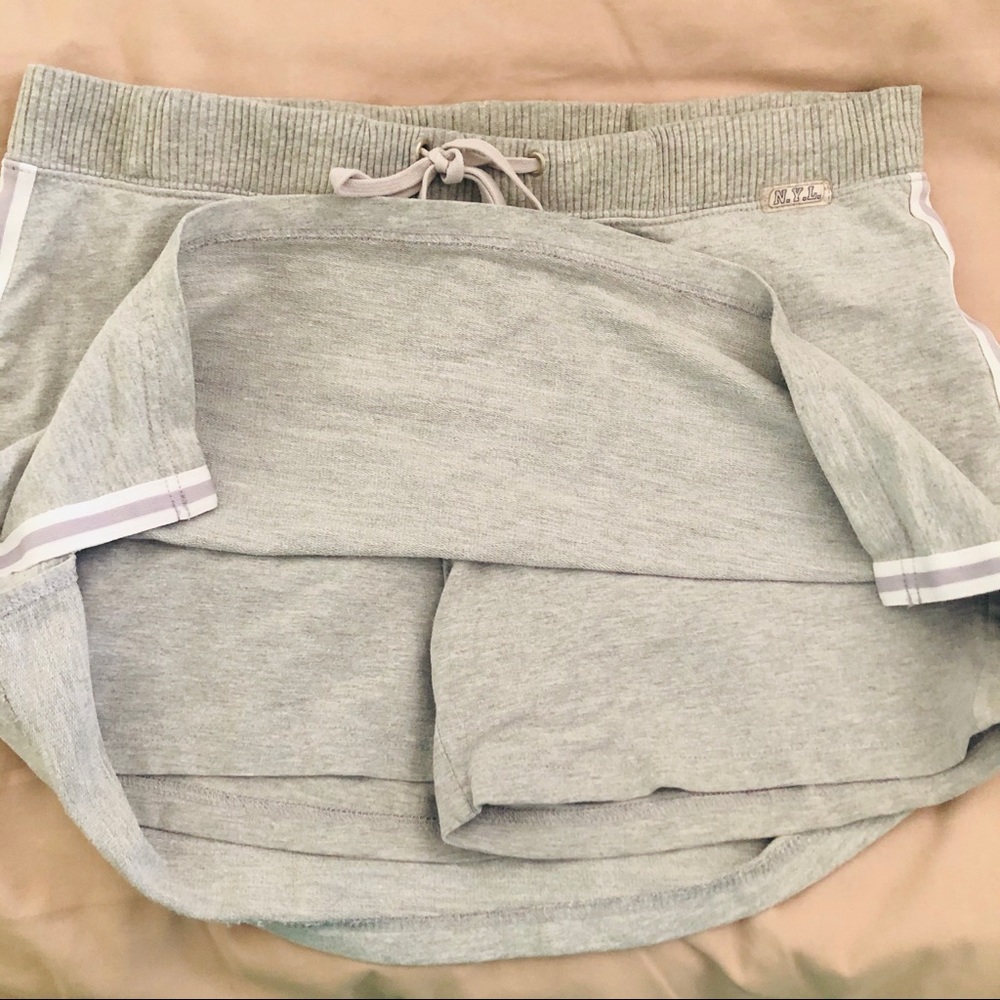 Grey Sporty Skort